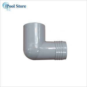 PVC 90 Degree Elbow 1.5 inch Socket Male Spig Insert x 1.5 inch Barbed