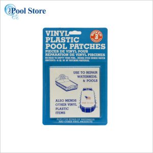 Vinyl Plastic Pool Patches (Tape) 40 Square Inches