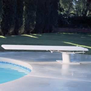6 ft Frontier III Diving Board Only (Radiant White - Pre-Drilled)