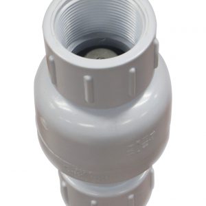1.5 inch PVC Check Valve with Spring Female Sockets
