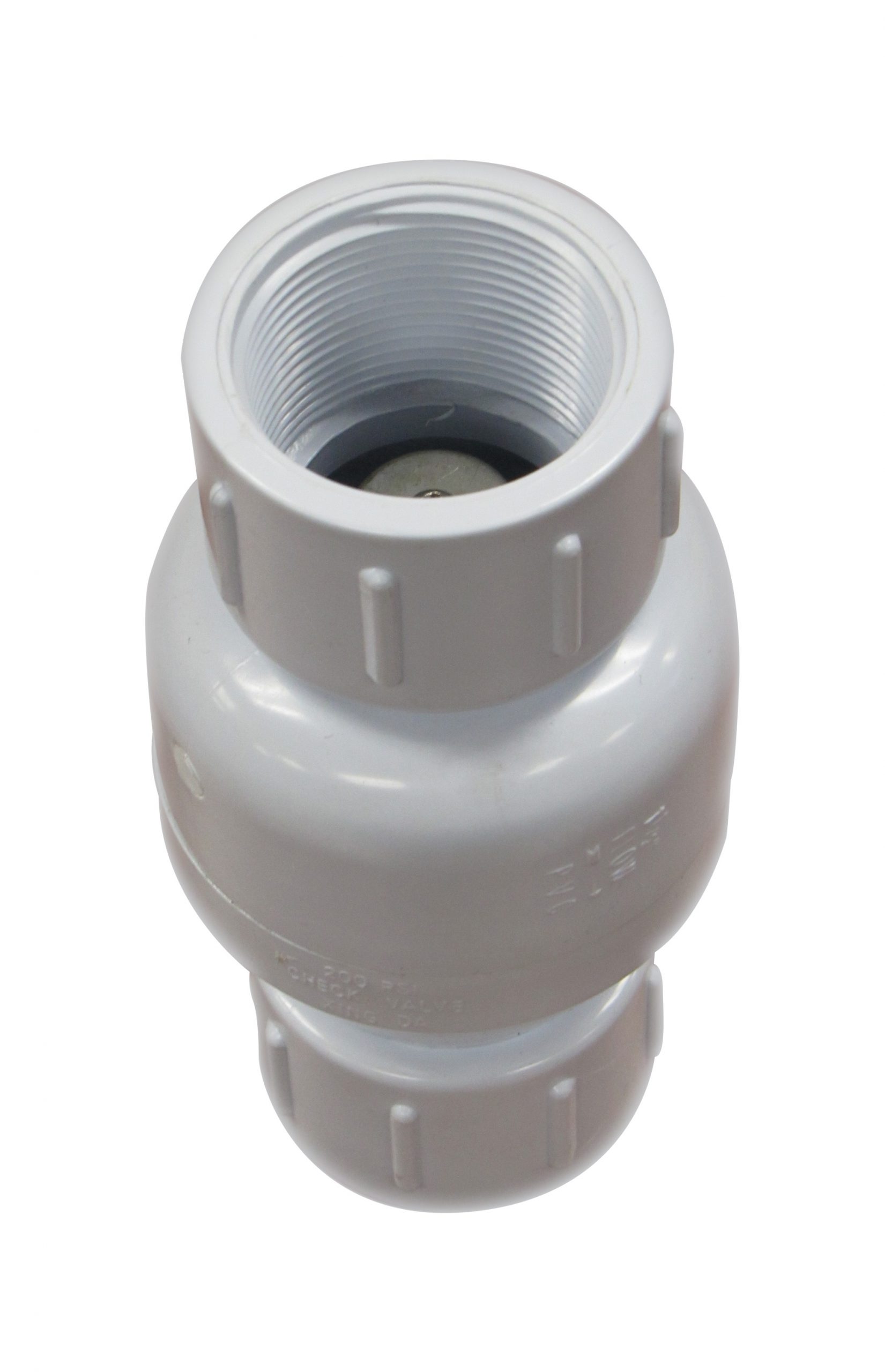 1.5 inch PVC Check Valve with Spring Female Sockets - Our Pool Store